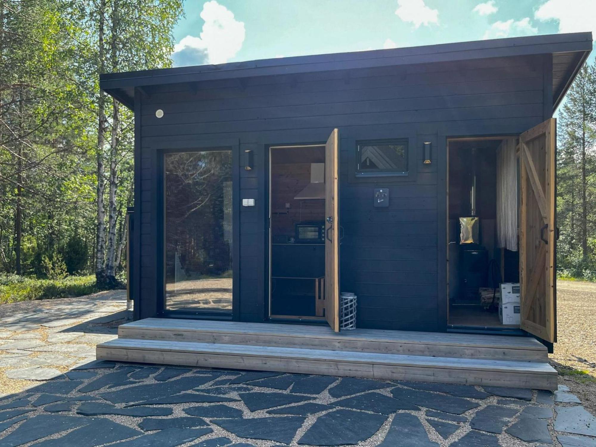 Holiday Home Samruam B Aurora Cabin By Interhome 살라 외부 사진